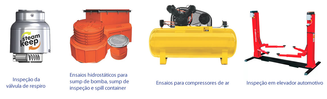 Ensaios para Postos de Combustíveis